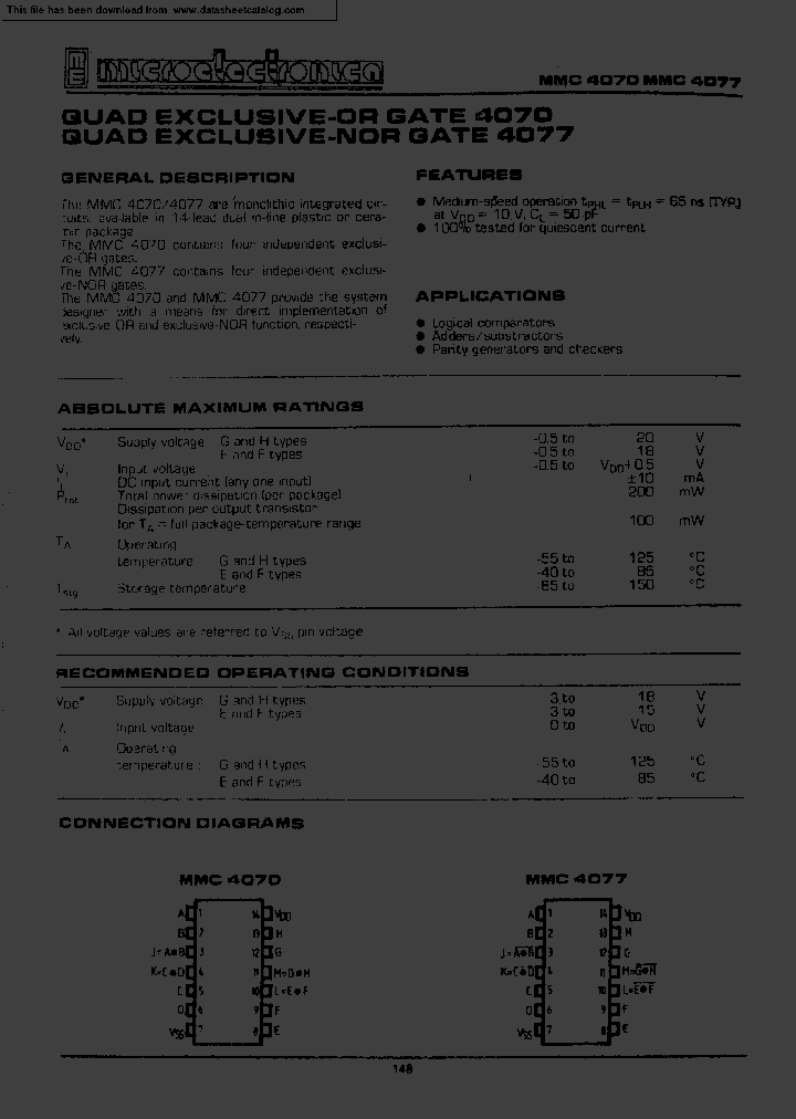 MMC4070_818589.PDF Datasheet