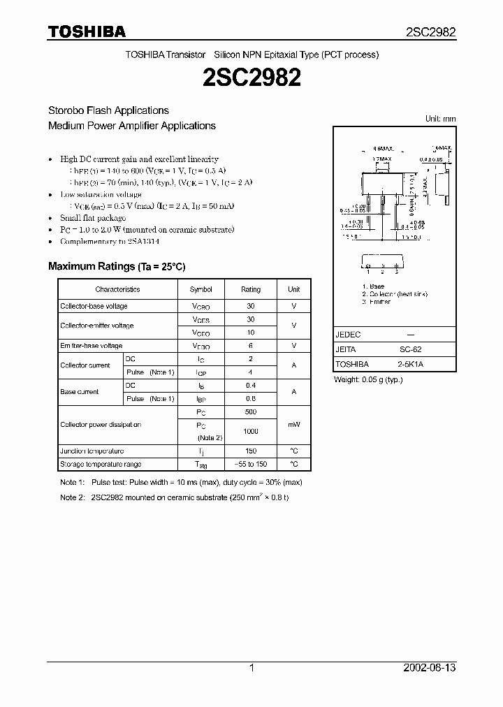 2SC2982_468931.PDF Datasheet