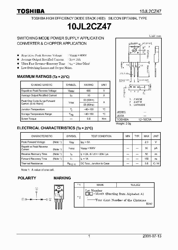 10JL2CZ47_499327.PDF Datasheet