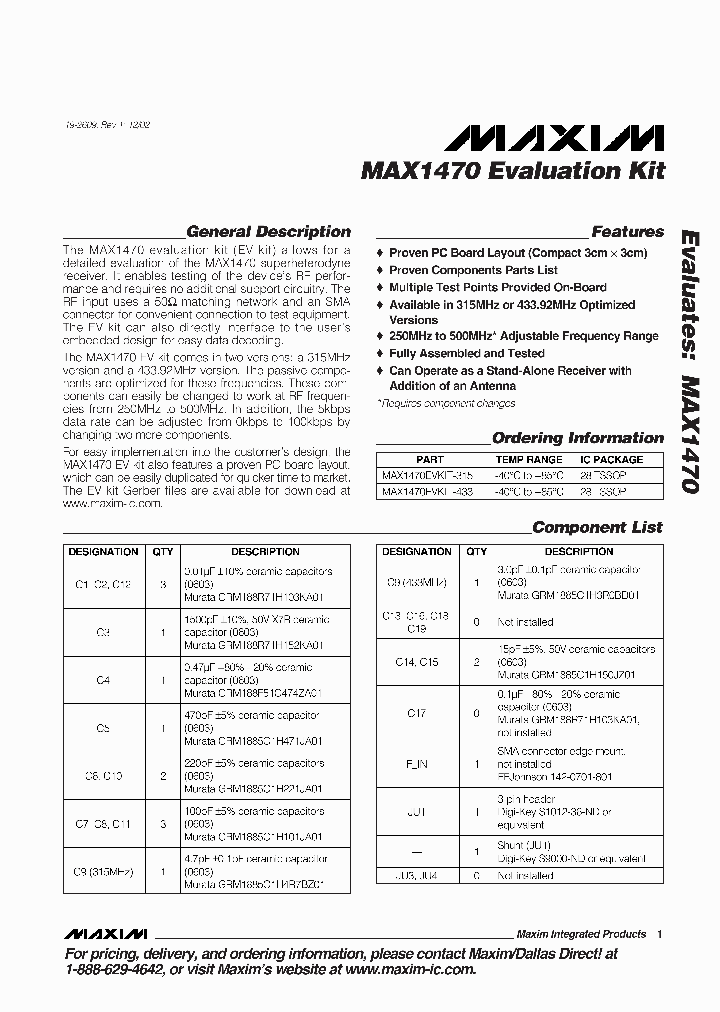 MAX1470EVKIT-433_496242.PDF Datasheet