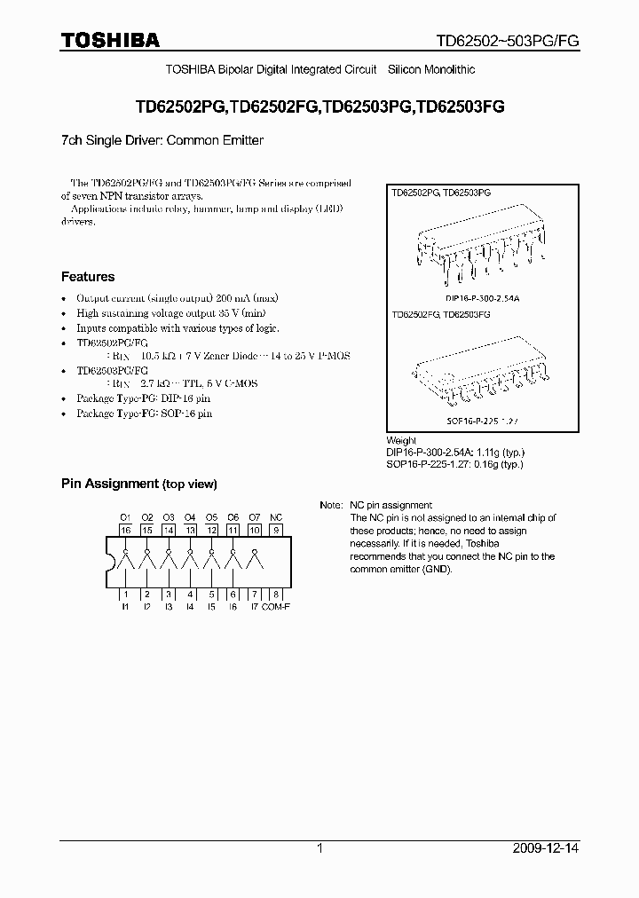 TD62503FGOEL_496642.PDF Datasheet