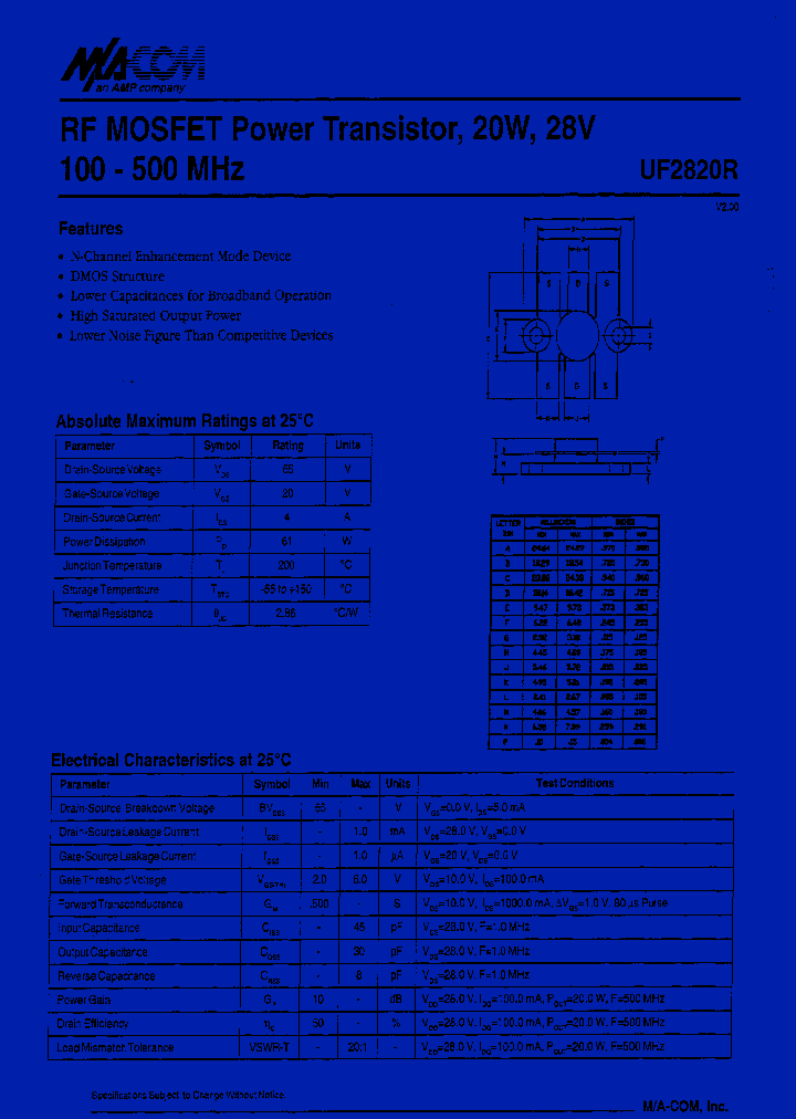 UF2820R_890137.PDF Datasheet