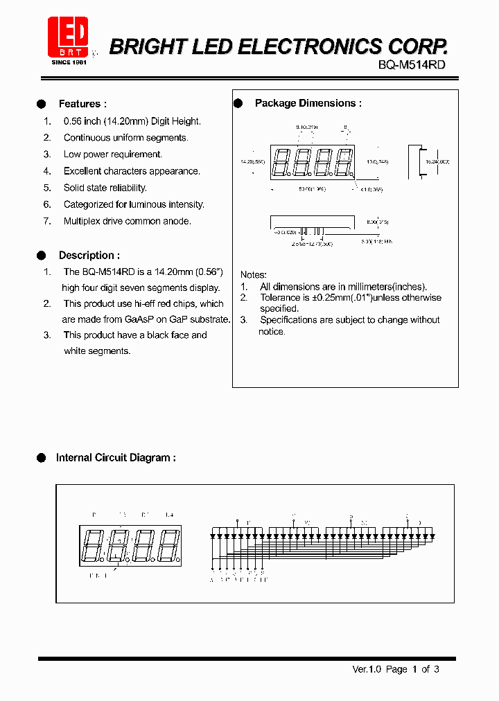 BQ-M514RD_895855.PDF Datasheet