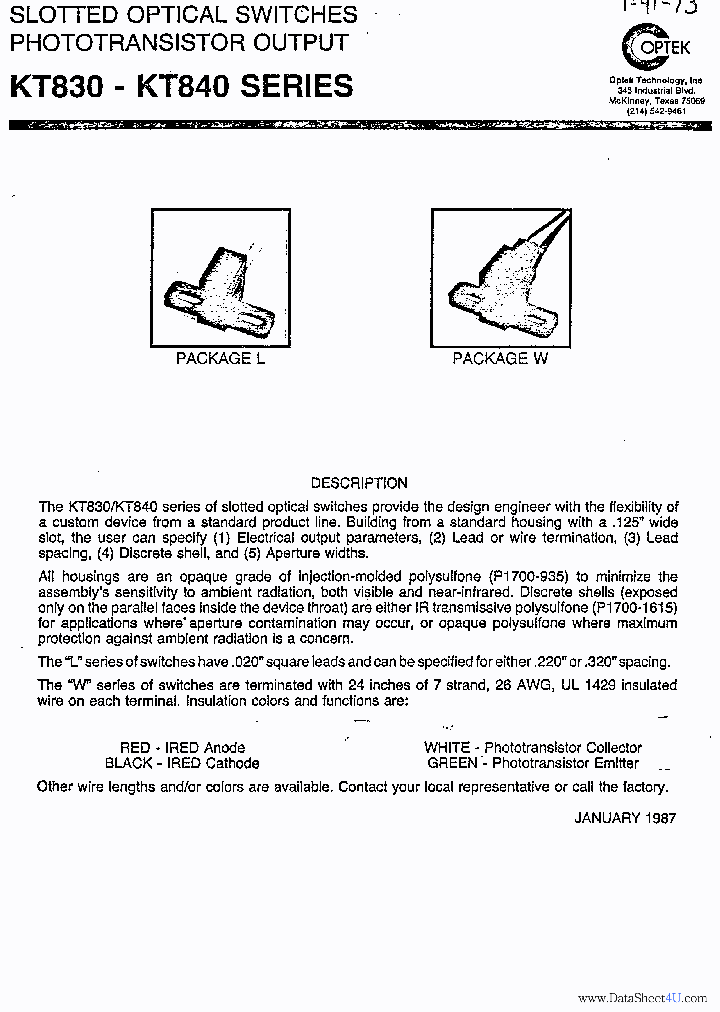 KT830_471860.PDF Datasheet