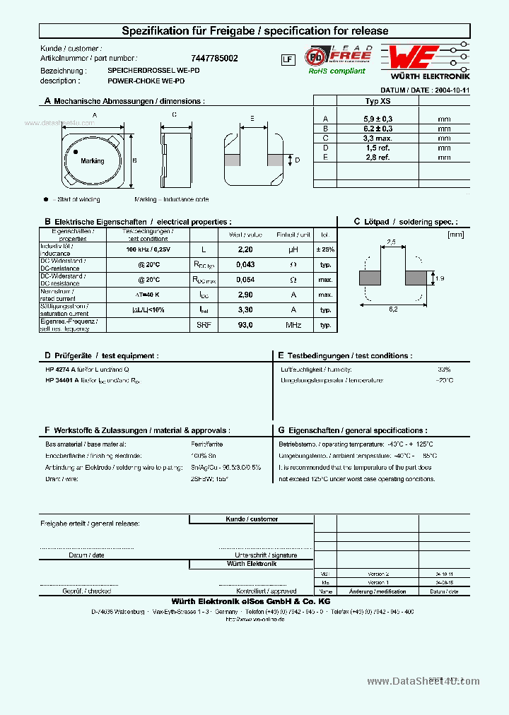 7447785002_471973.PDF Datasheet