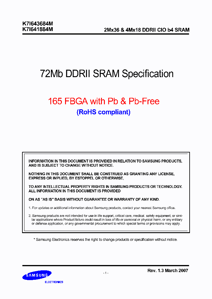 K7I643684M-EI25_515712.PDF Datasheet