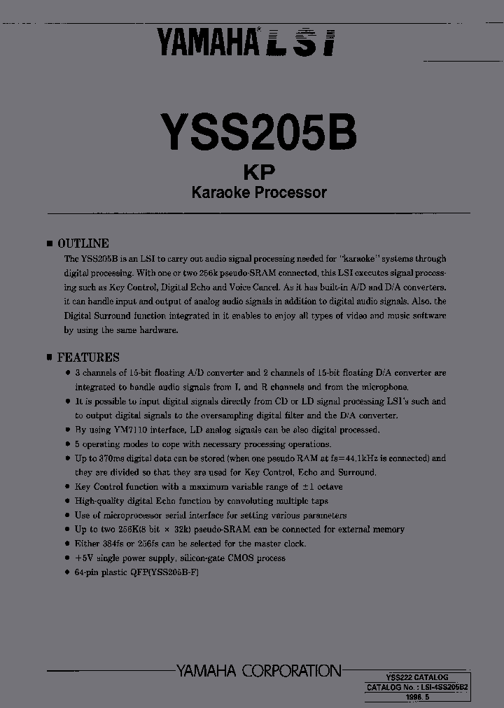 YSS205B_915879.PDF Datasheet