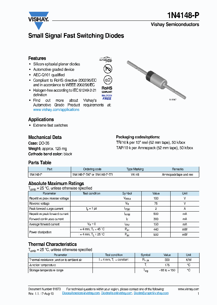 1N4148-P-TAP_542723.PDF Datasheet