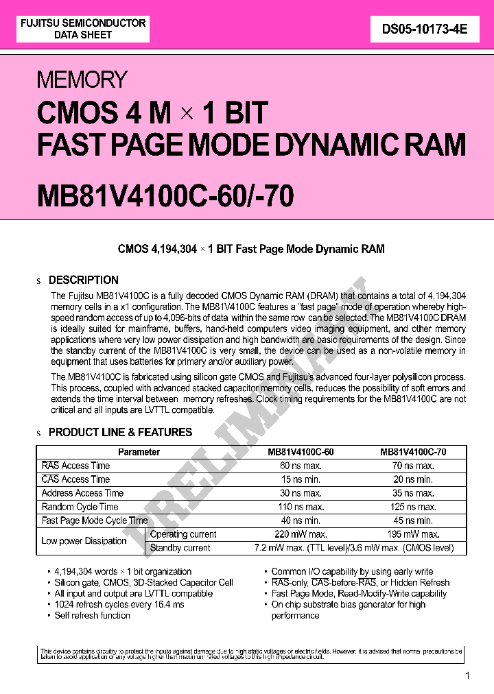 MB81V4100C-60_544848.PDF Datasheet