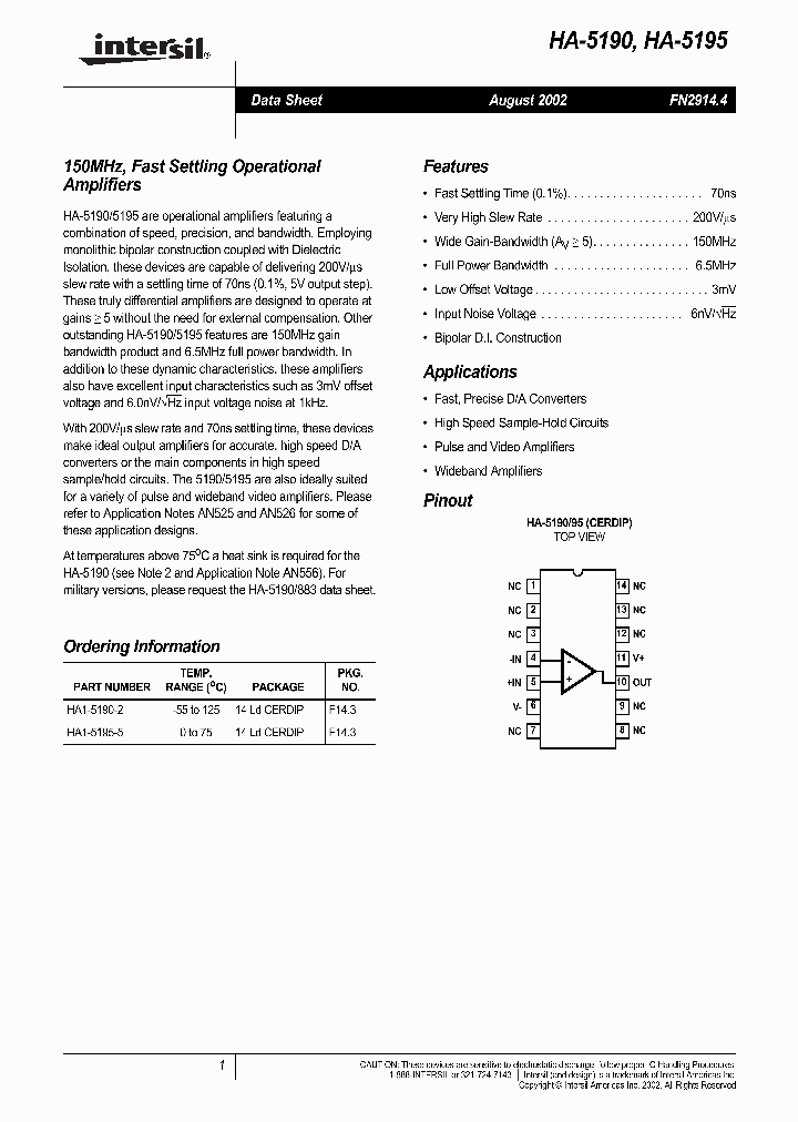 HA-5190_656387.PDF Datasheet