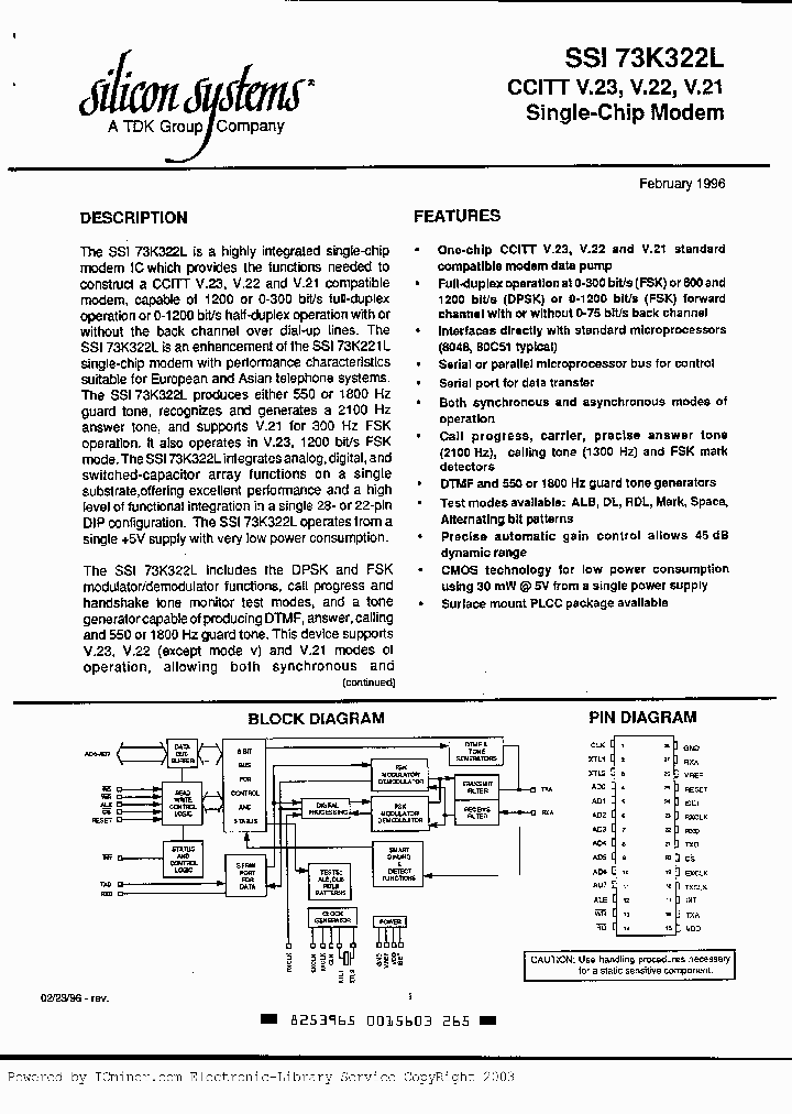 SSI73K322L-IH_564291.PDF Datasheet