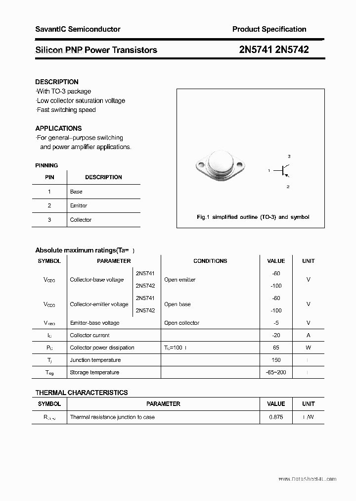 2N5741_534431.PDF Datasheet