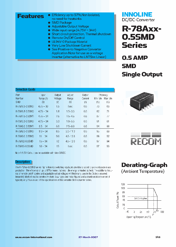 R-78A50-05SMD_601602.PDF Datasheet