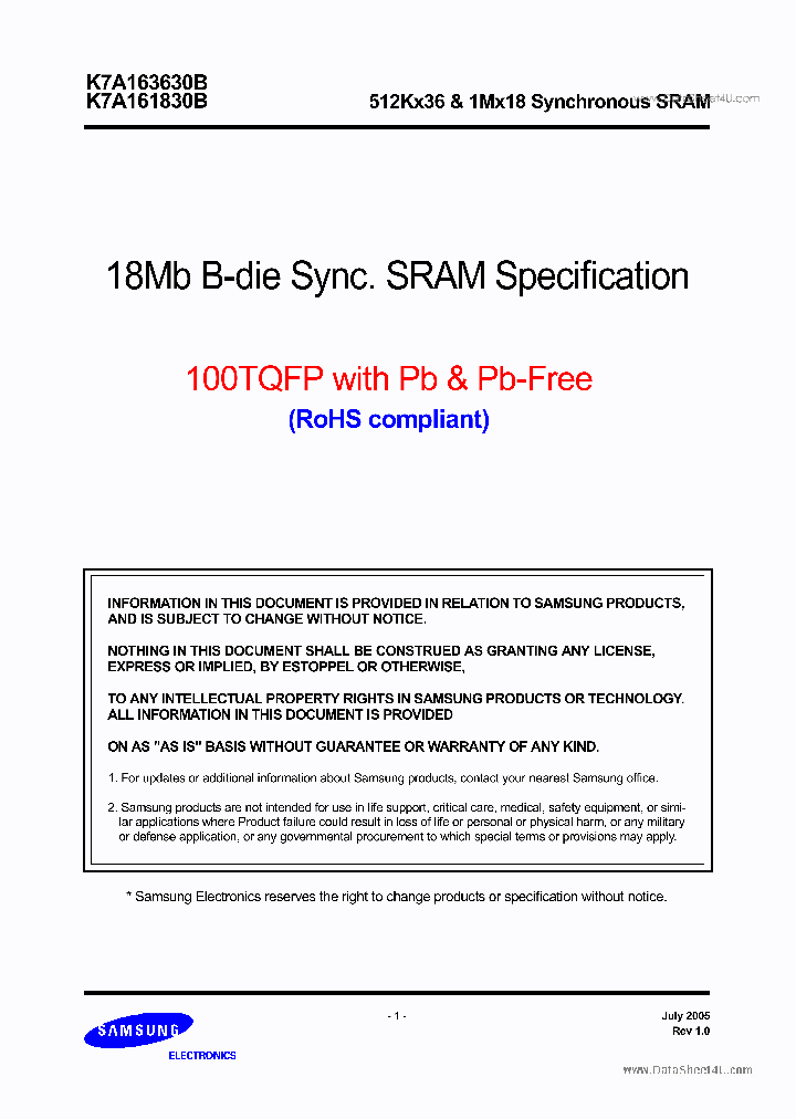 K7A161830B_594880.PDF Datasheet