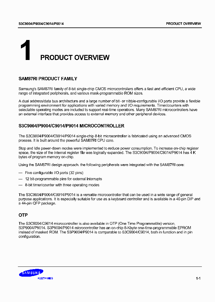 S3C9004_622910.PDF Datasheet