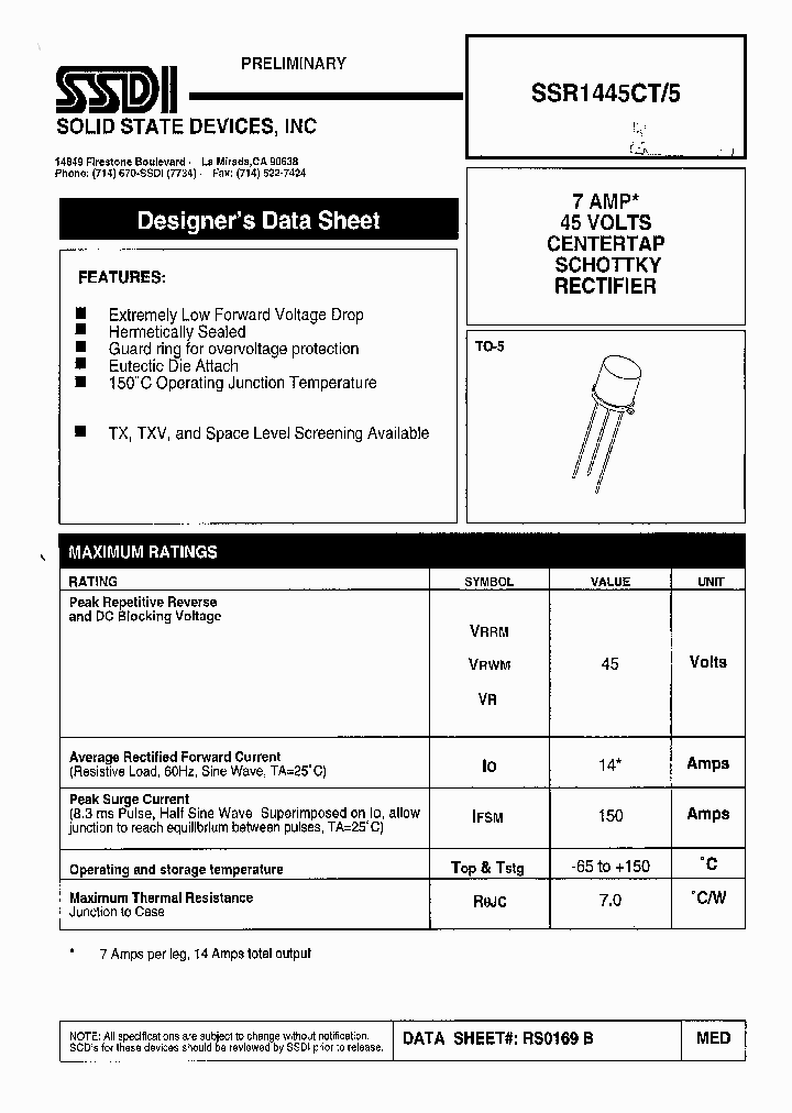 SSR2040CT5_600303.PDF Datasheet