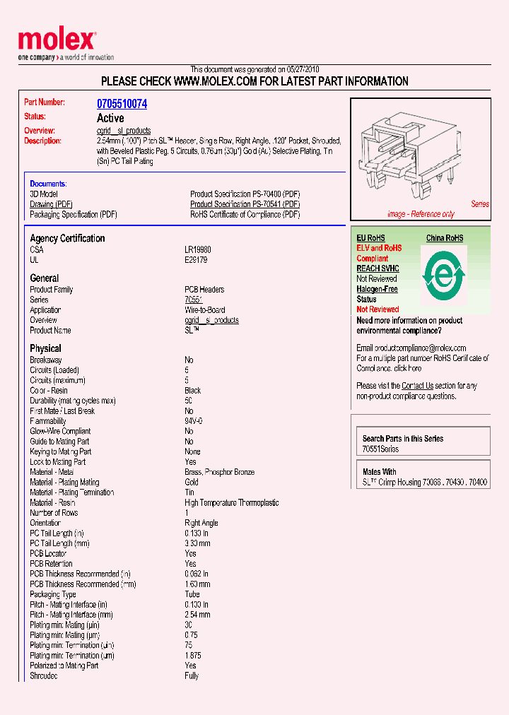 705-51-0074_960083.PDF Datasheet