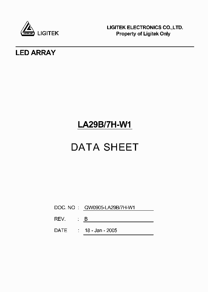 LA29B-7H-W1_965012.PDF Datasheet