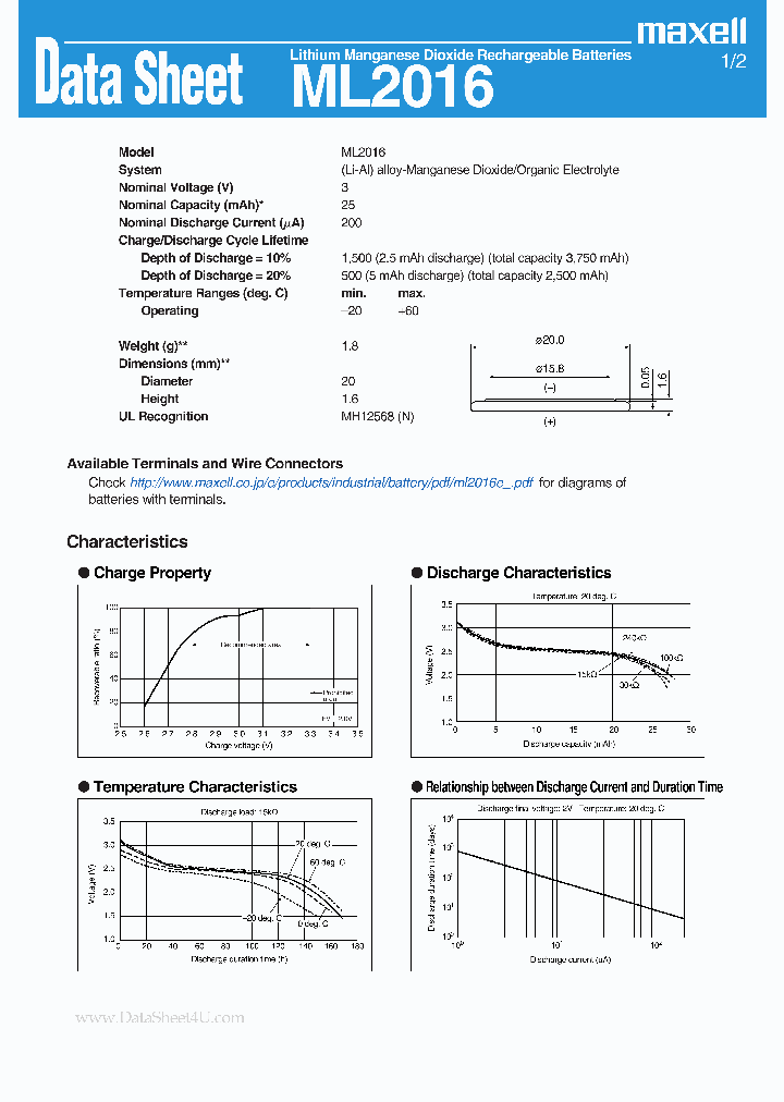 ML1220_645510.PDF Datasheet