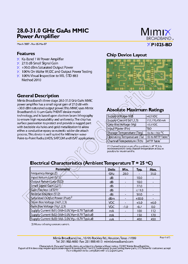XP1025-BD-000V_634483.PDF Datasheet