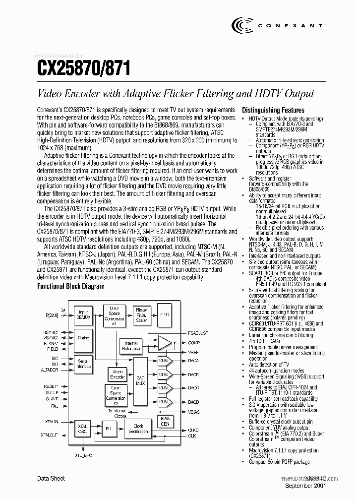 CX25870_655559.PDF Datasheet