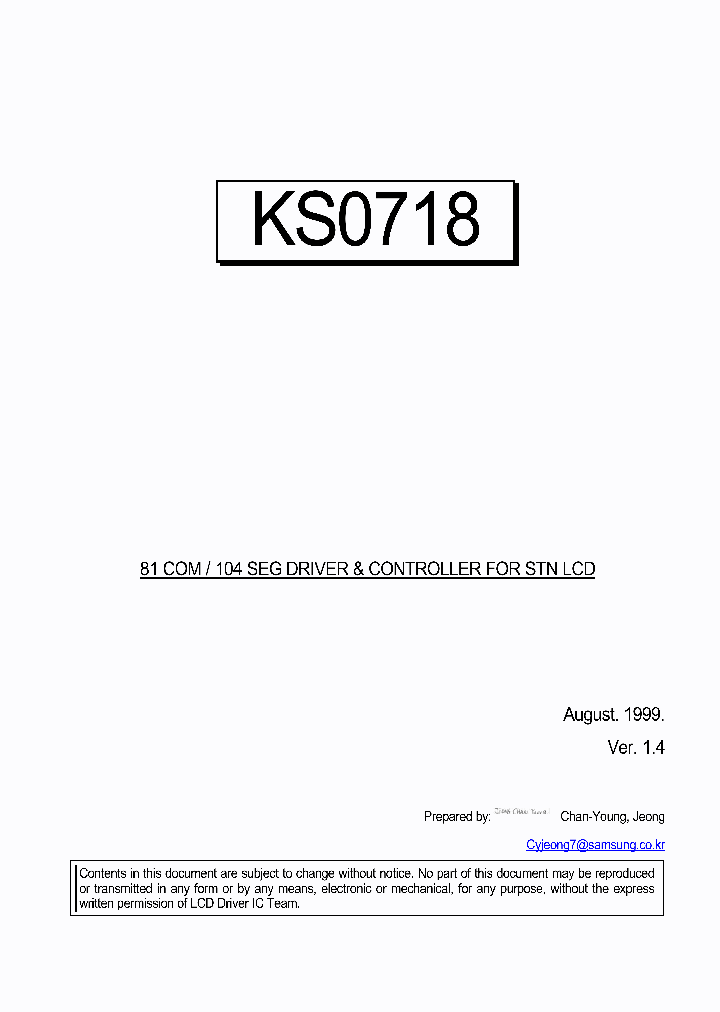 KS0718_811646.PDF Datasheet