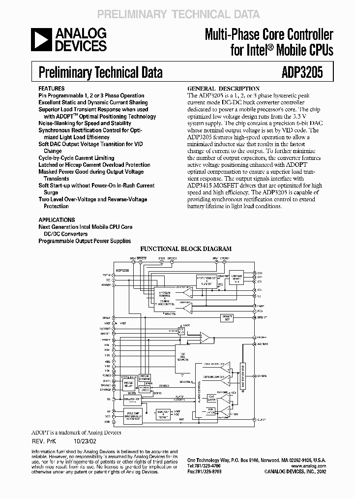 ADP3205_878255.PDF Datasheet