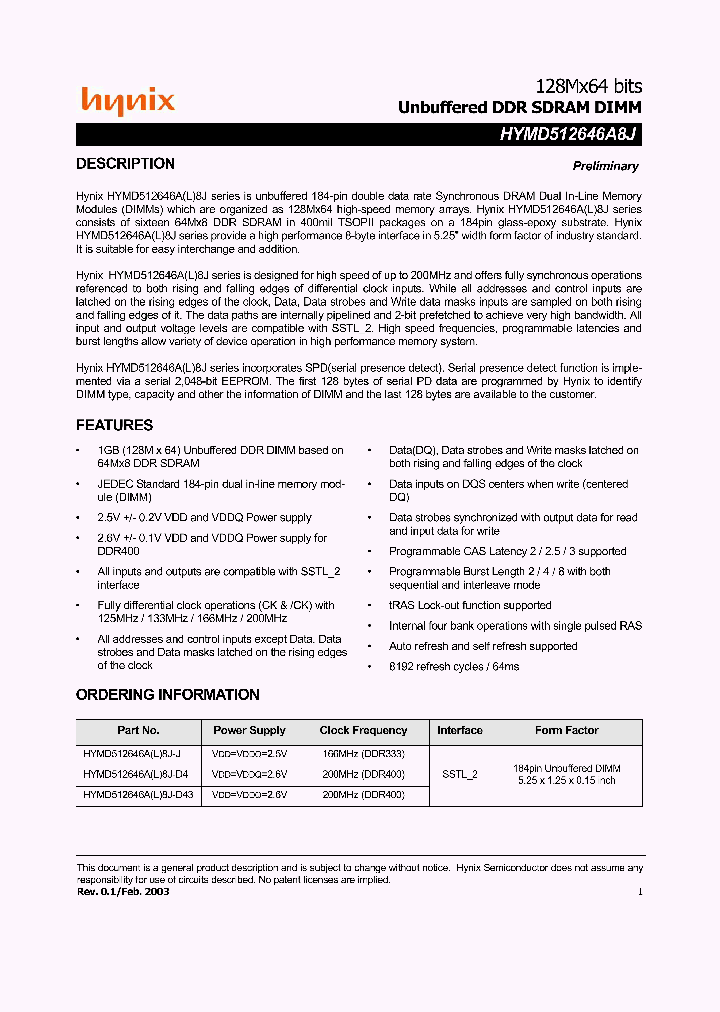 HYMD512646AL8J-J_895835.PDF Datasheet