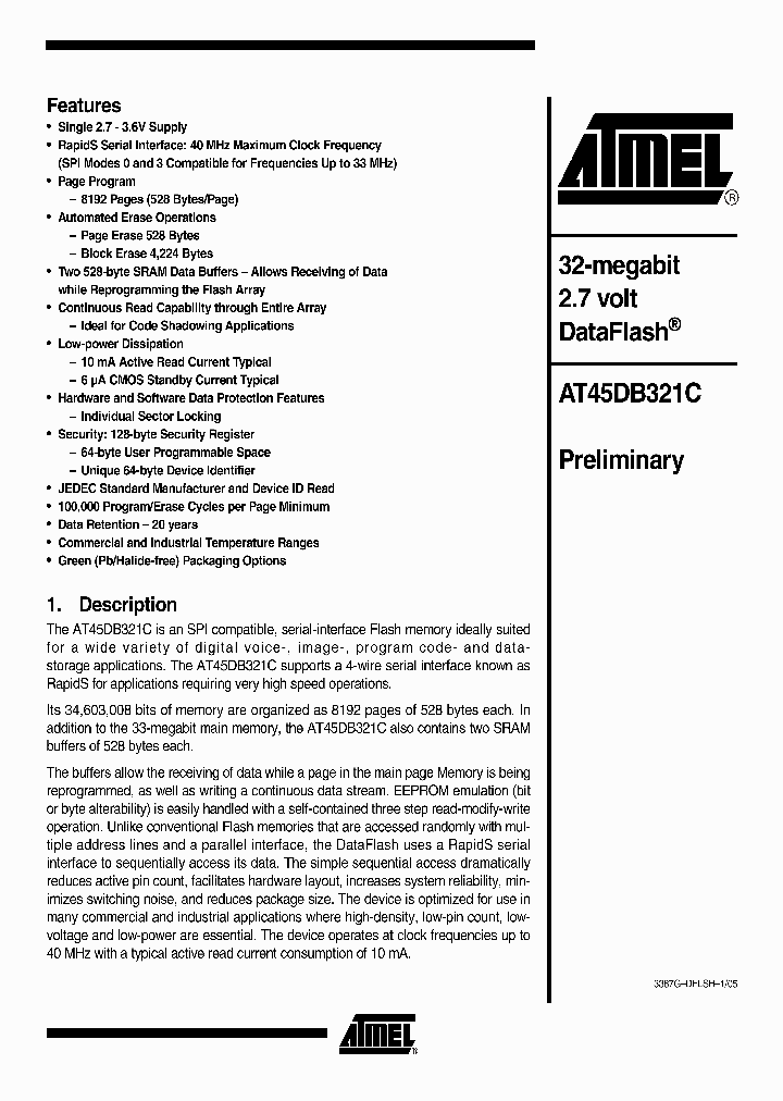 AT45DB321C_906124.PDF Datasheet