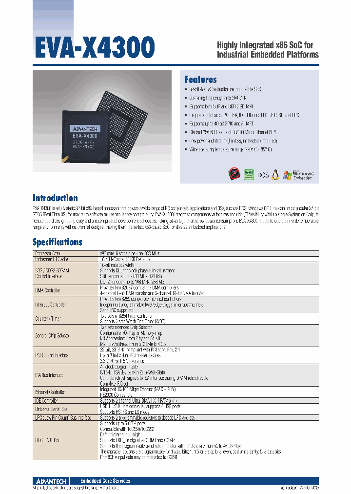 EVA-X4300_999036.PDF Datasheet
