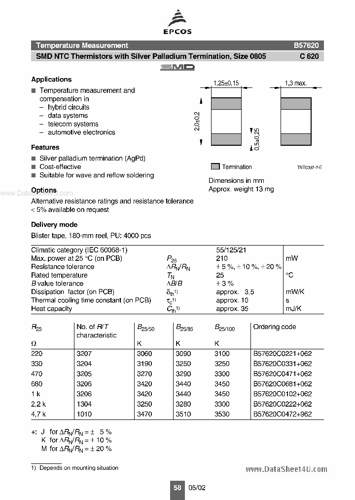 B57620_705416.PDF Datasheet