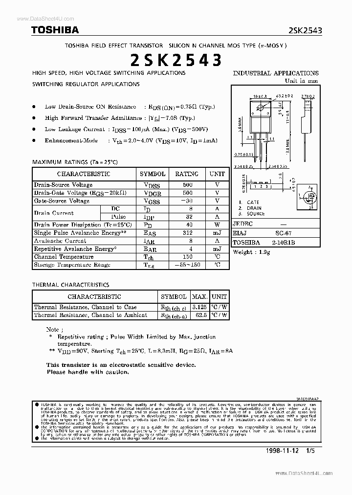 K2543_713074.PDF Datasheet