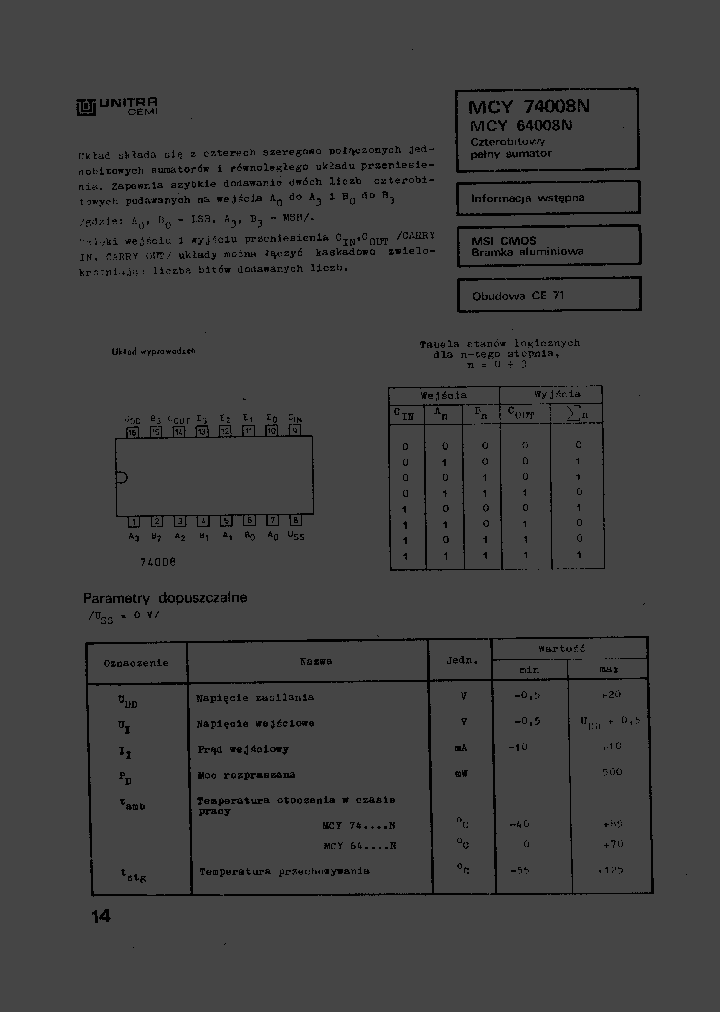 MCY74008_928766.PDF Datasheet