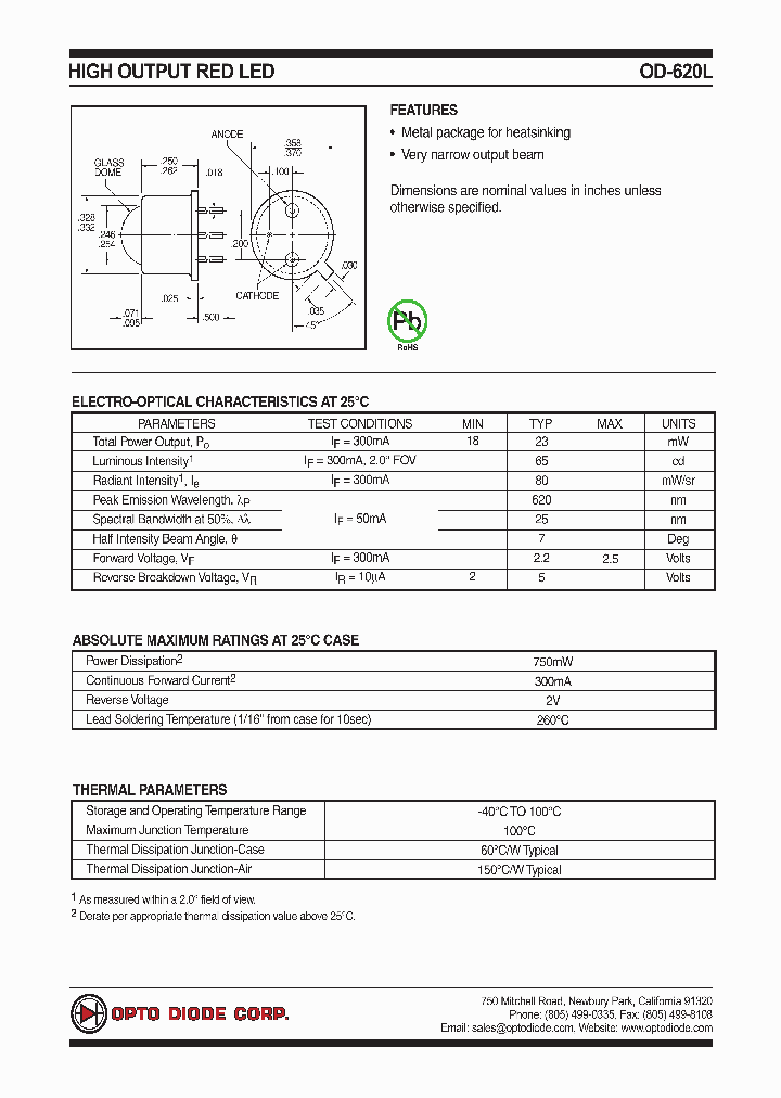 OD-620L_1038124.PDF Datasheet