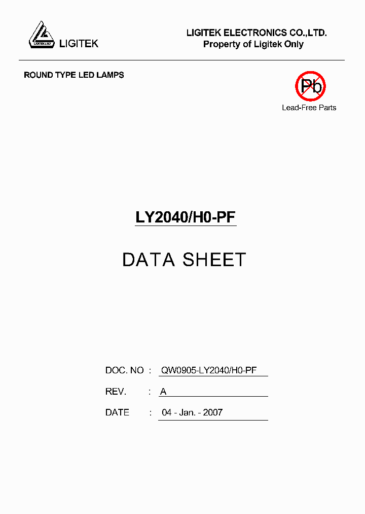 LY2040-H0-PF_1040496.PDF Datasheet