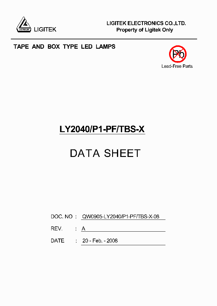 LY2040-P1-PF-TBS-X_1042893.PDF Datasheet