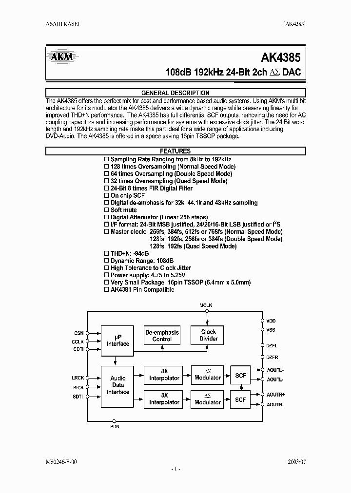 AK4385_935737.PDF Datasheet