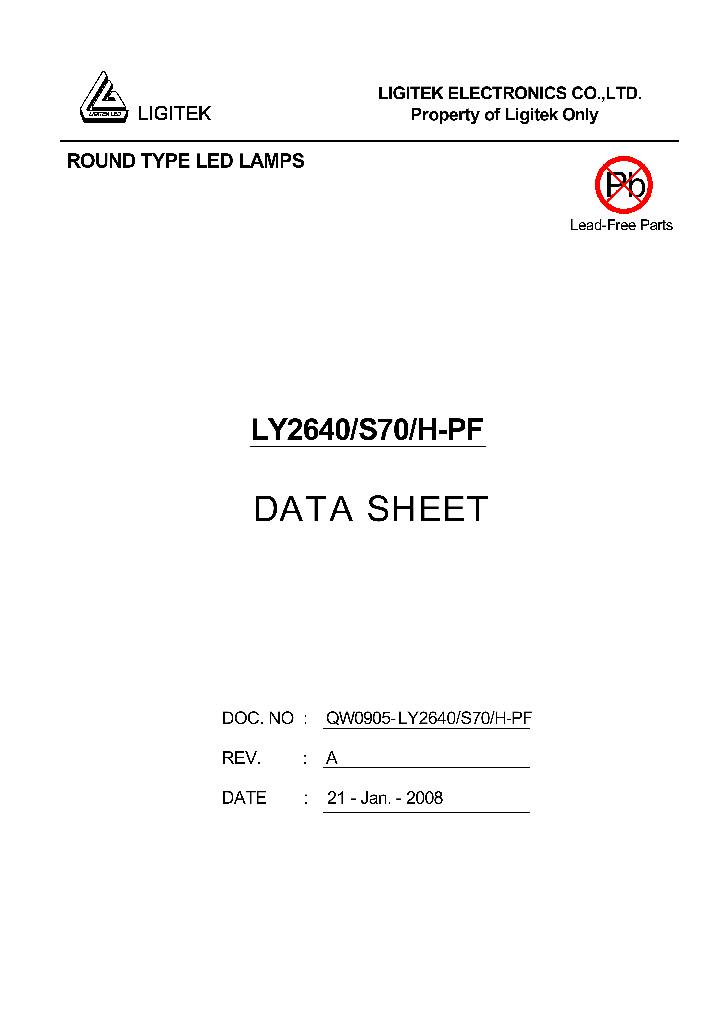 LY2640-S70-H-PF_1044795.PDF Datasheet