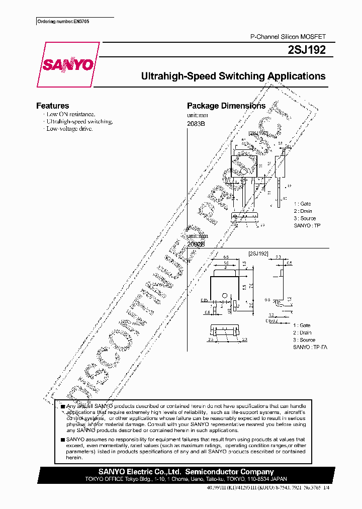 2SJ192_959256.PDF Datasheet