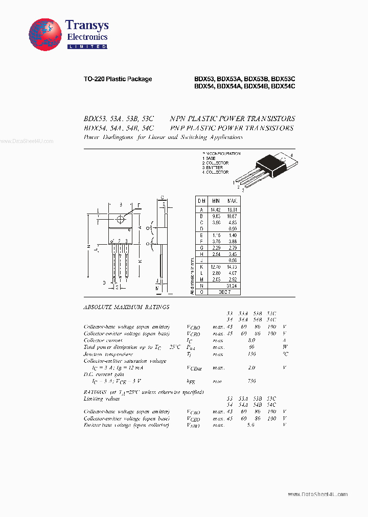 BDX53_765136.PDF Datasheet