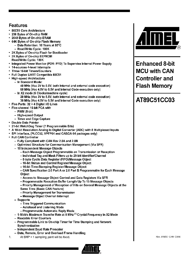 AT89C51CC03_979408.PDF Datasheet