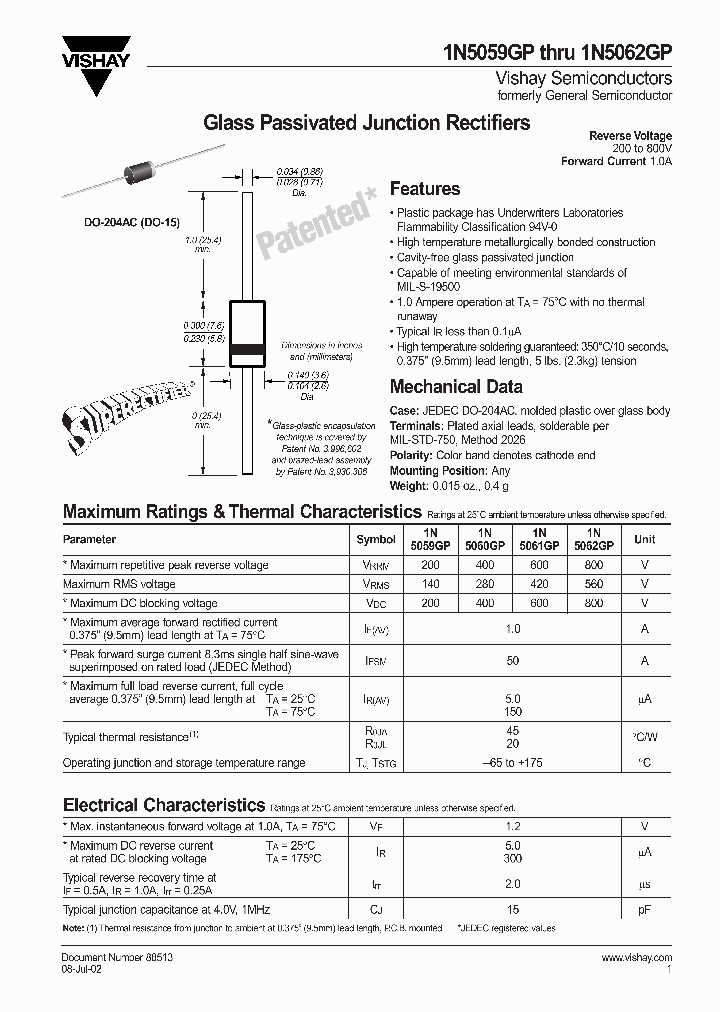 1N5059GP_981320.PDF Datasheet