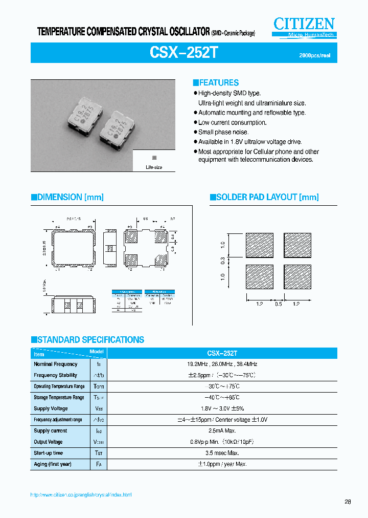 CSX-252T_1111174.PDF Datasheet