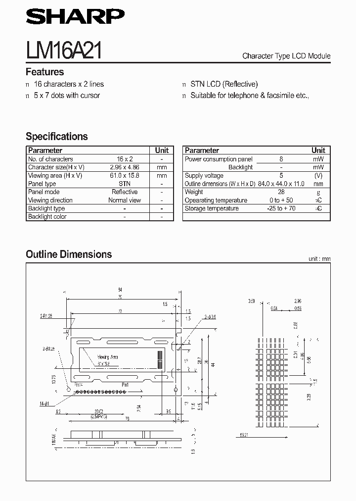 LM16A21_985421.PDF Datasheet