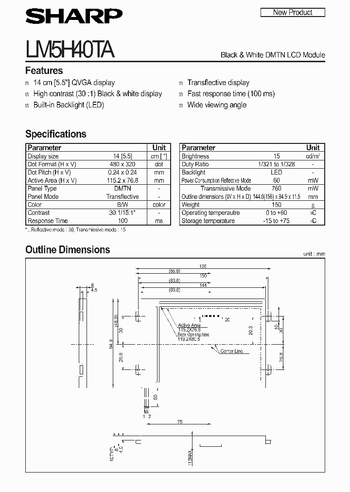LM5H40TA_985431.PDF Datasheet