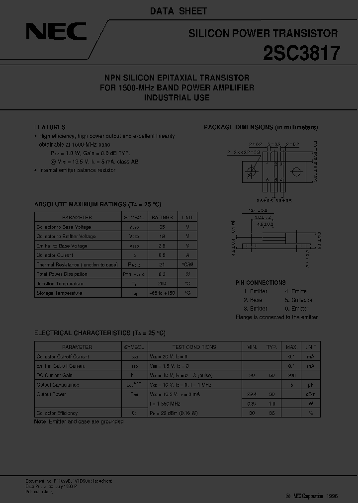 2SC3817_688300.PDF Datasheet