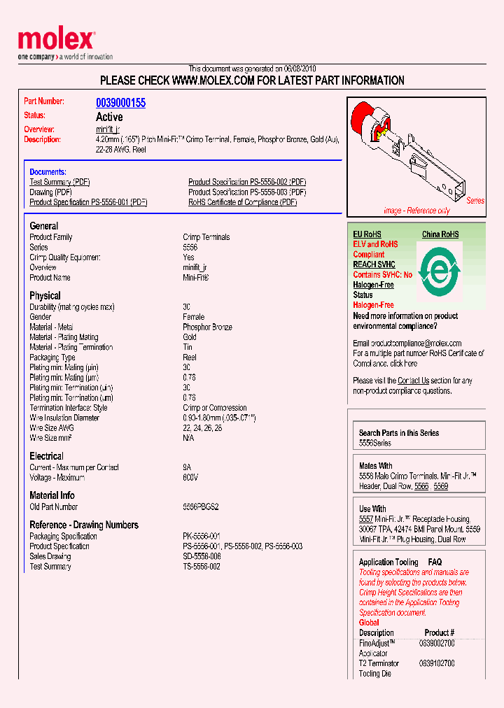 39-00-0155_1123255.PDF Datasheet