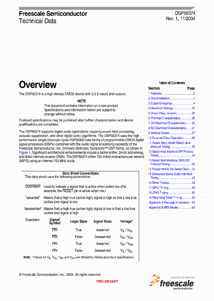 DSP56300FMAD_690431.PDF Datasheet