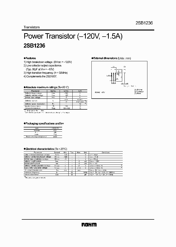 2SB1236_1023624.PDF Datasheet