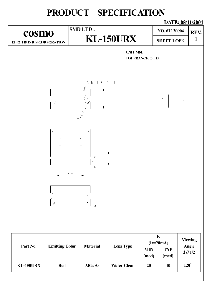 KL150URX_1027609.PDF Datasheet